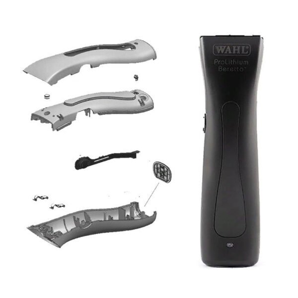 Корпус у зборі для машинки Wahl Beretto, чорний 4212-7090
