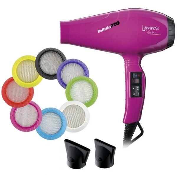 Фен для волосся Babyliss Pro LUMINOSO PLUS ROSA BAB6360IFE 2100 Вт