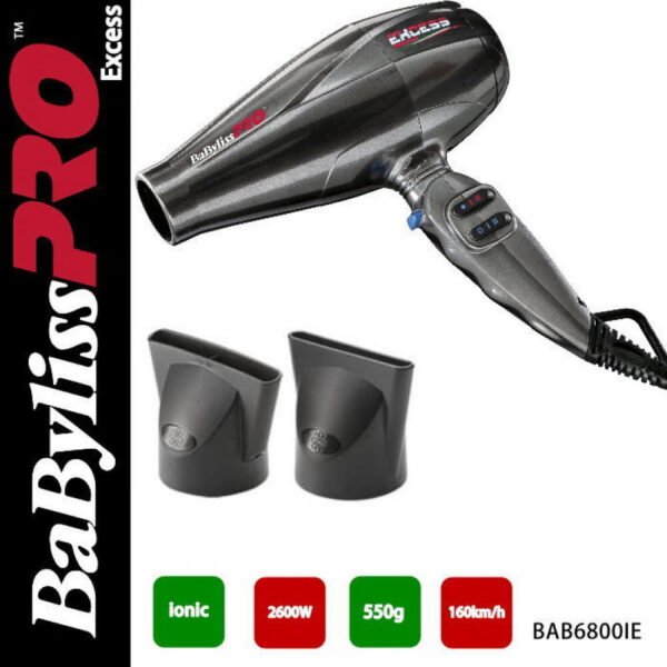 Фен BaByliss Excess Ionic BAB6800IE 2600Вт - Зображення 3