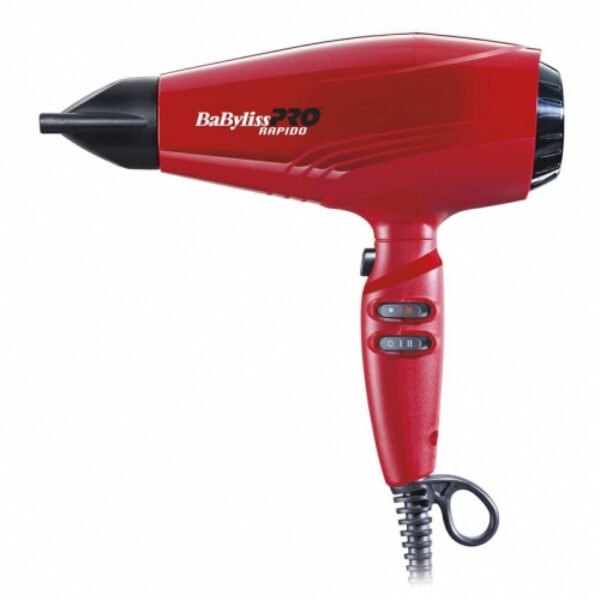 Фен Babyliss PRO RAPIDO RED Ionic 2200Вт