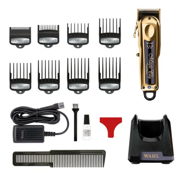 Машинка для стрижки Wahl Magic Clip Gold Cordless 5V 08148-716 - Зображення 10