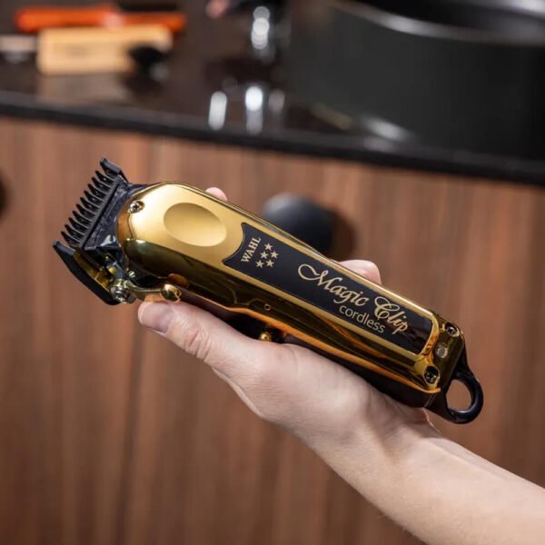 Машинка для стрижки Wahl Magic Clip Gold Cordless 5V 08148-716 - Зображення 6