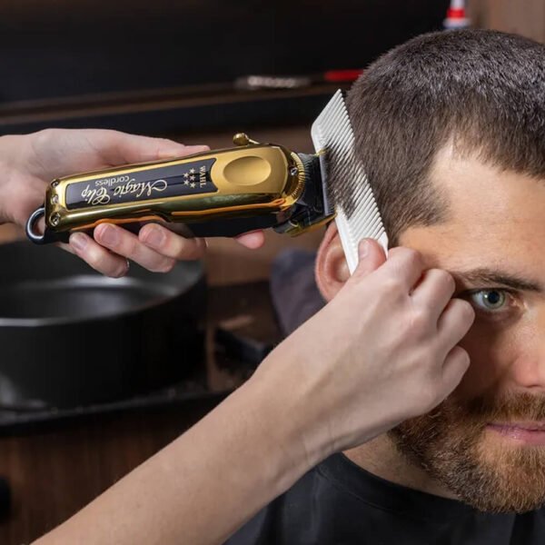 Машинка для стрижки Wahl Magic Clip Gold Cordless 5V 08148-716 - Зображення 8